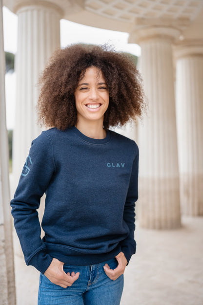 Felpa GLAV Ecosostenibile Girocollo Unisex