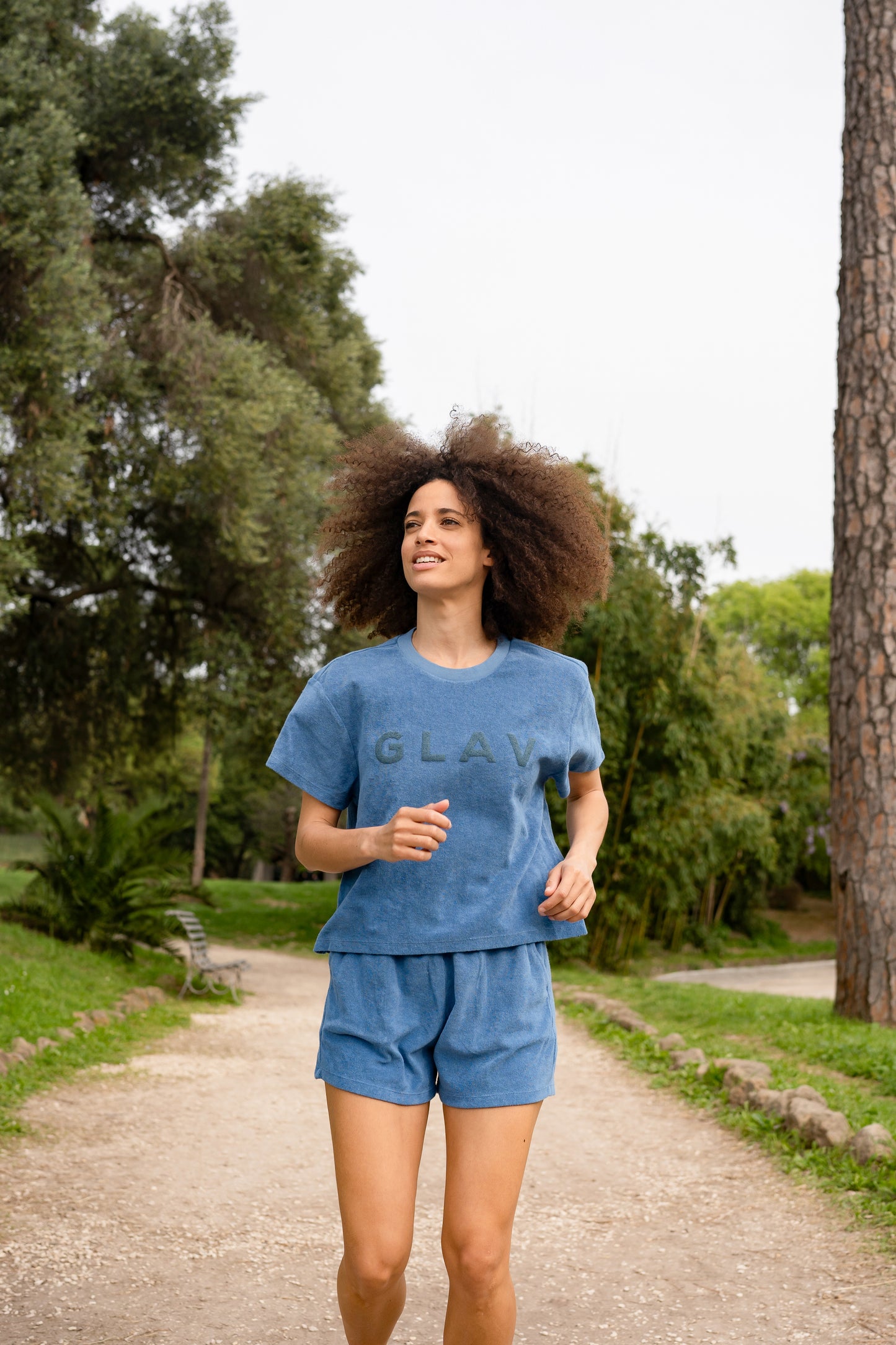T-shirt e Shorts GLAV Ecosostenibili in Spugna